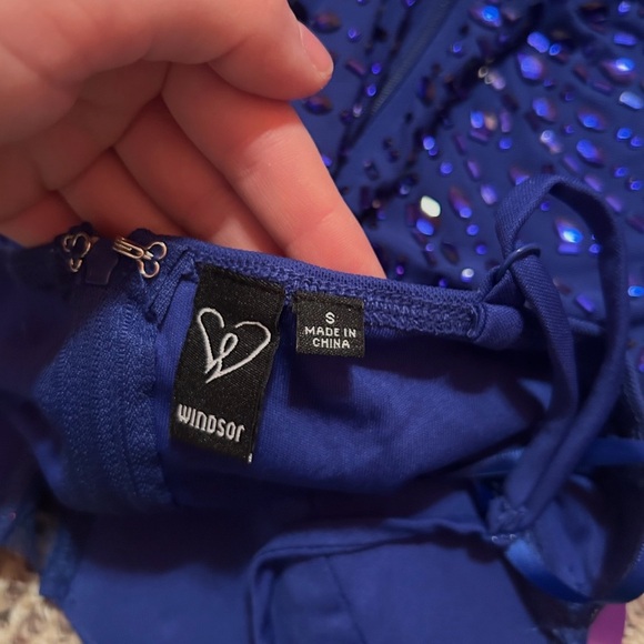 Windsor Blue Sequin Dress - Picture 5 of 5